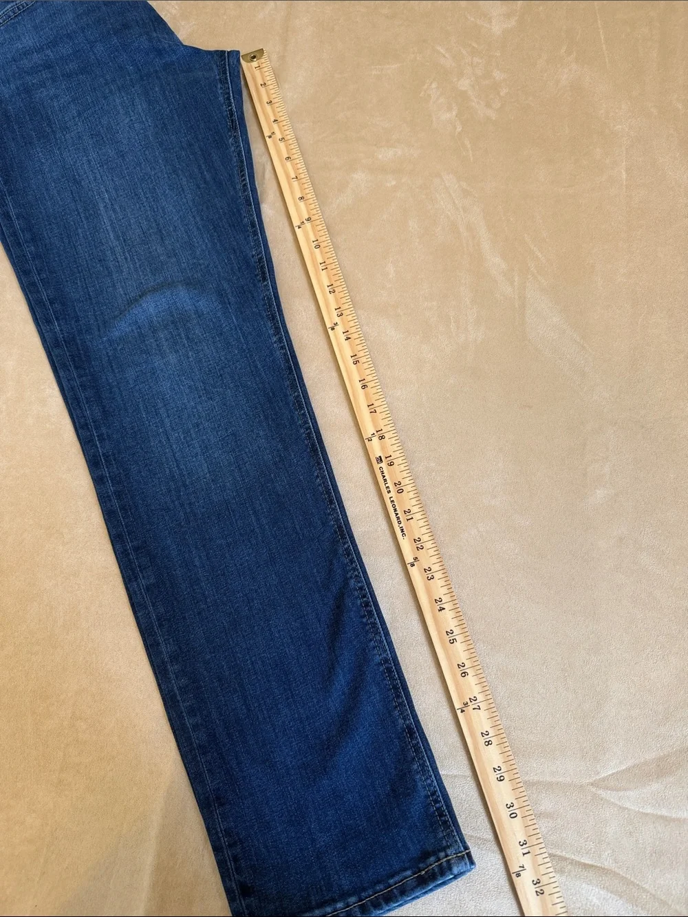 Banana Republic Traveler Men's Dark Blue Slim Straight Jeans Size 32/32